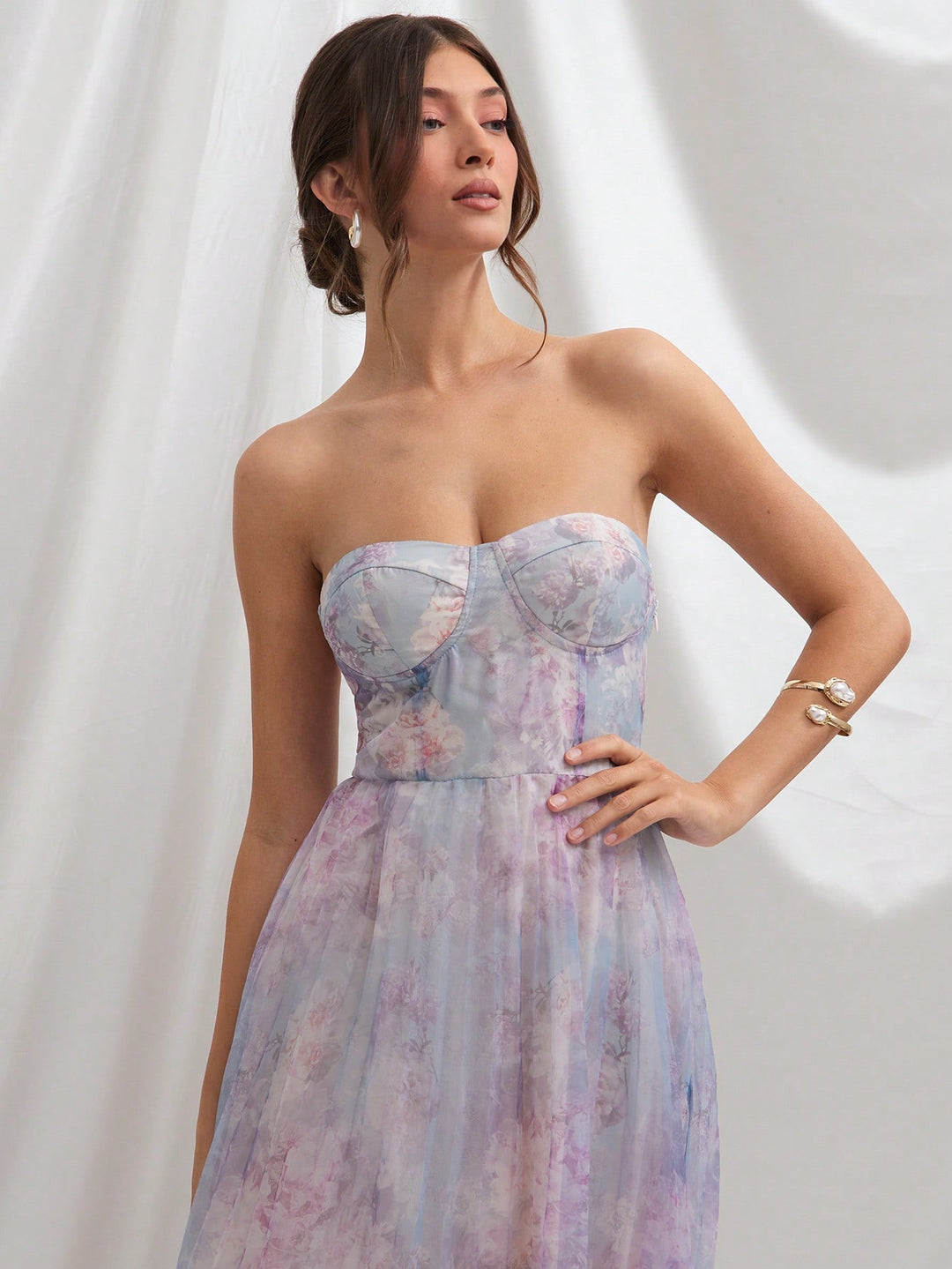 Rochie maxi SHEIN, albastru