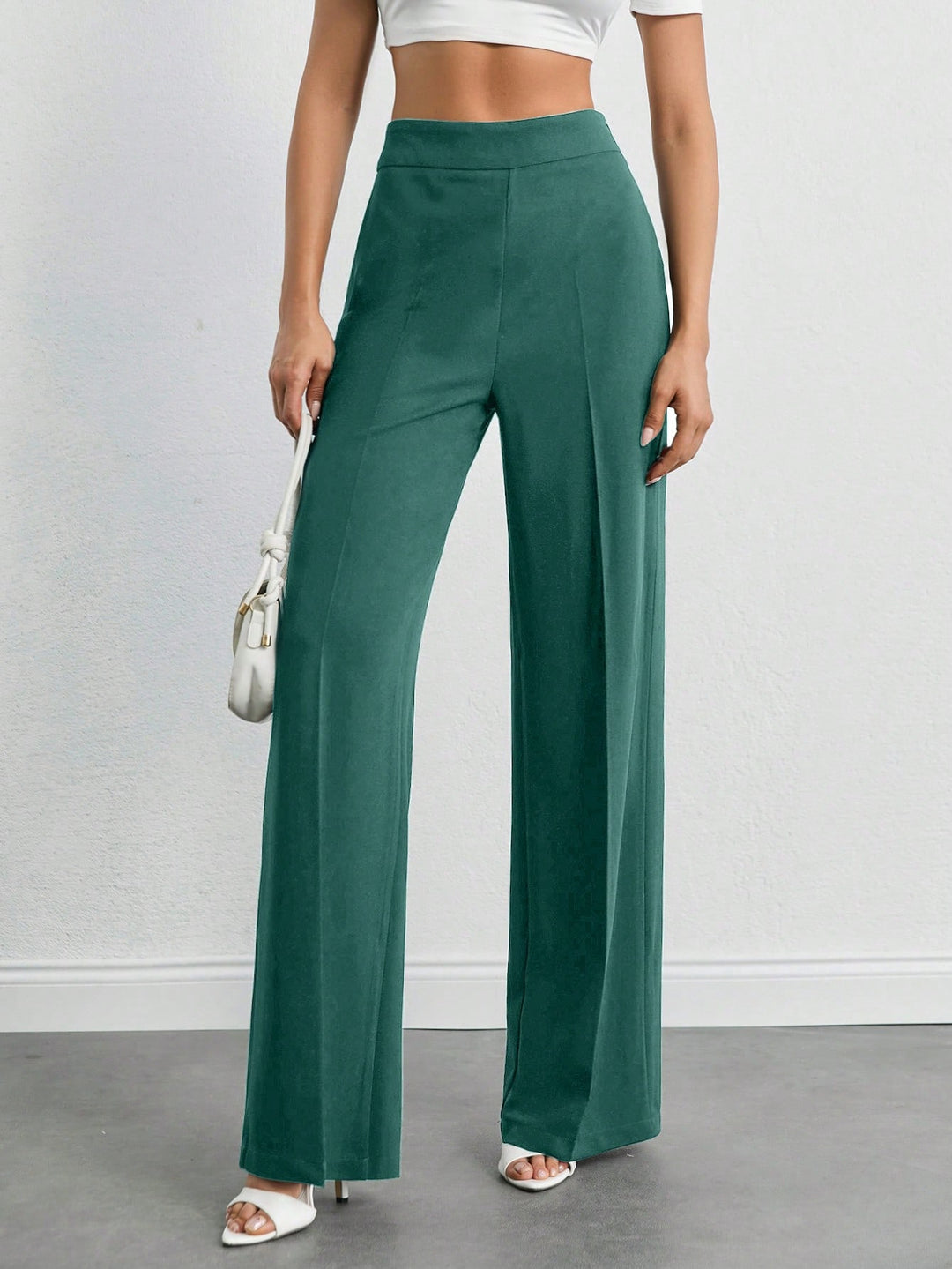 Pantaloni SHEIN, verde