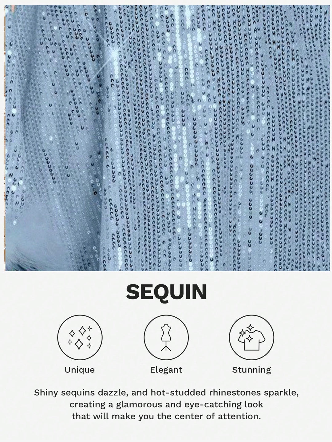 Rochie scurtă SHEIN, albastru