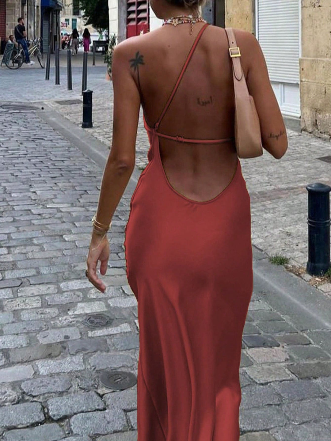 SHEIN Maxi Ruha, Bordó