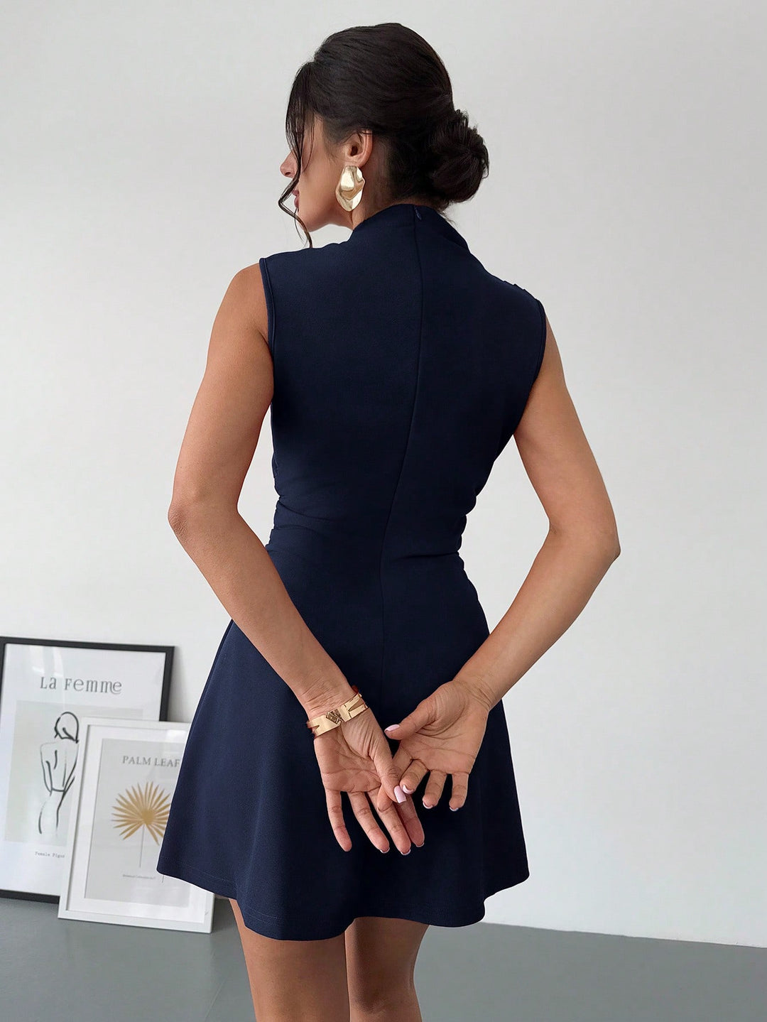 Rochie mini SHEIN, albastru