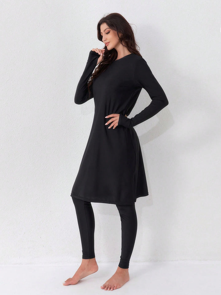 Costum de baie SHEIN, negru