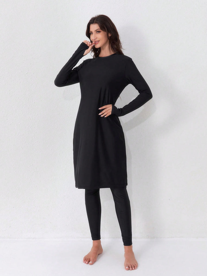 Costum de baie SHEIN, negru