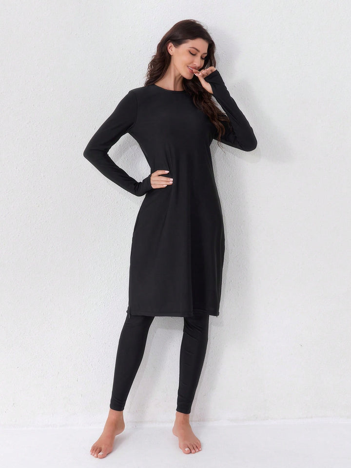 Costum de baie SHEIN, negru