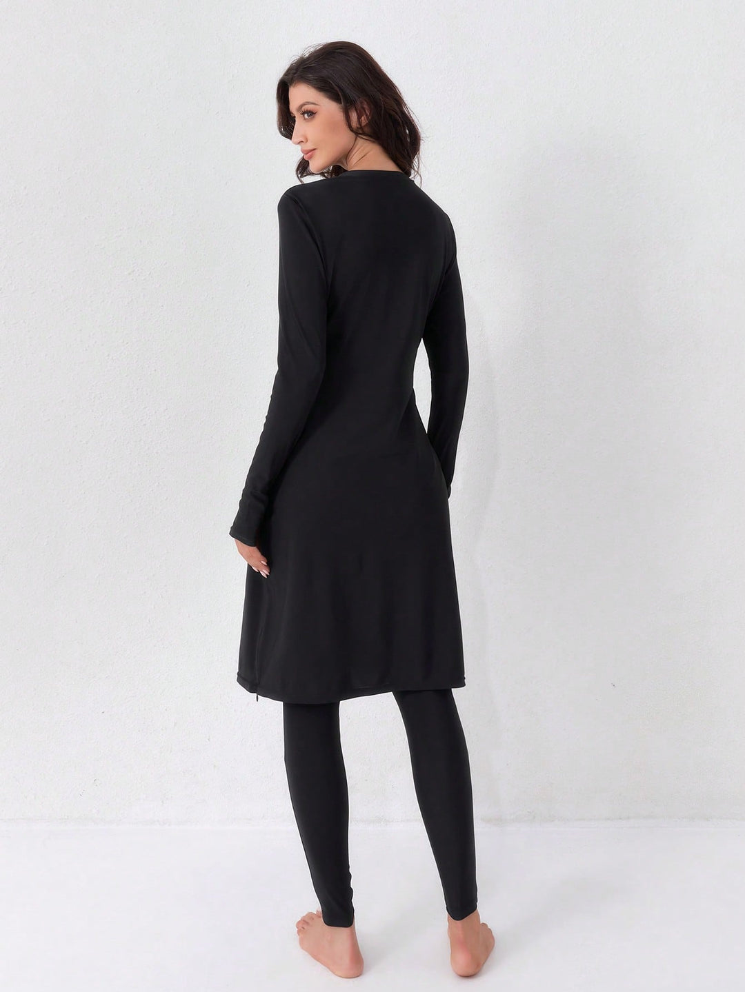 Costum de baie SHEIN, negru