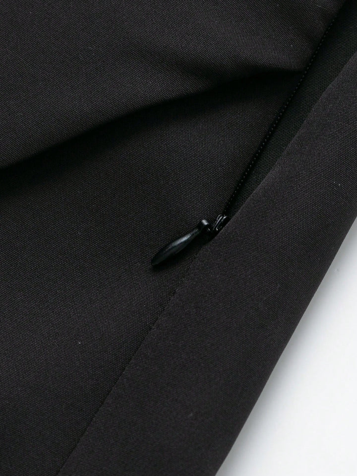 Pantaloni scurți SHEIN, negru