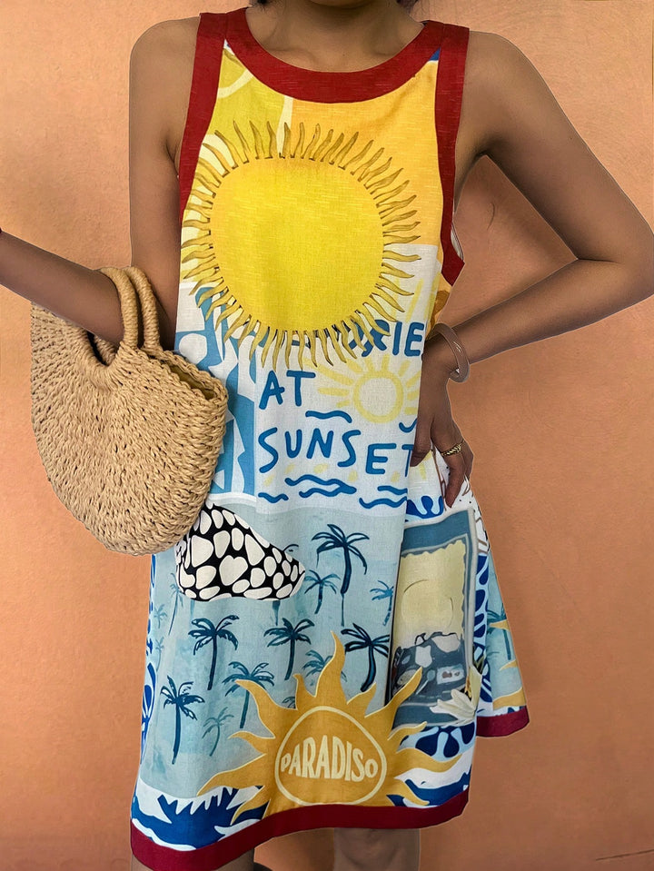 Rochie scurtă SHEIN, mix culori