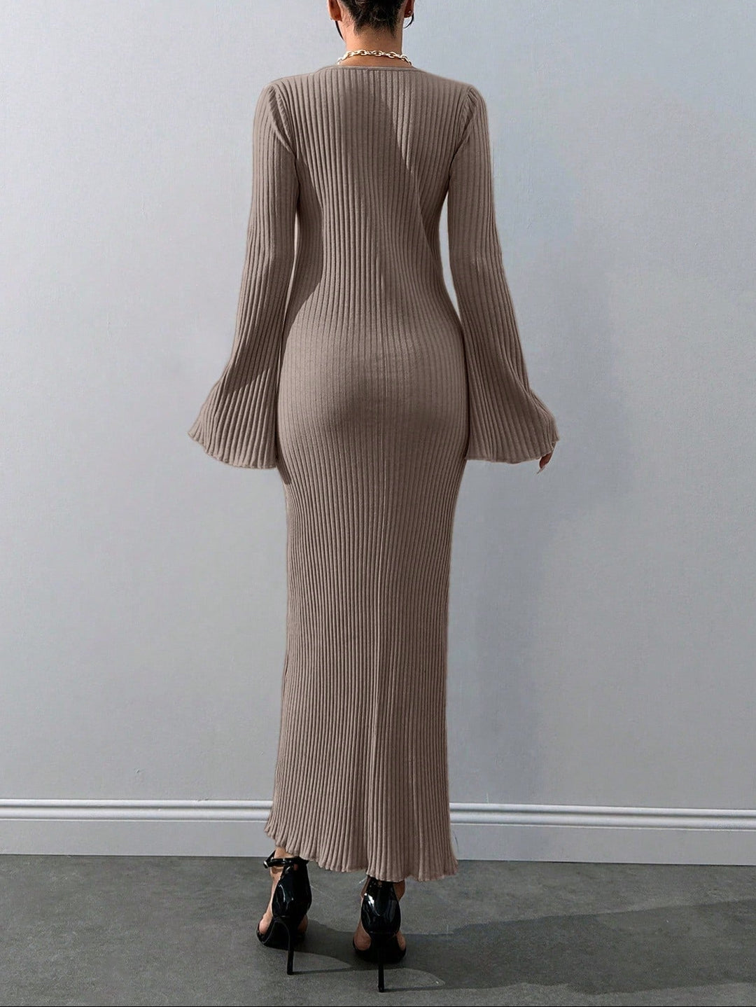 Rochie maxi Shein, maro