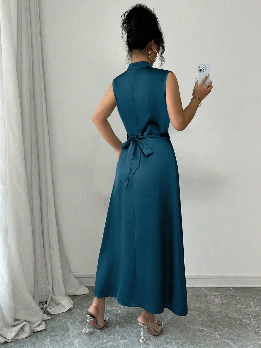 SHEIN Maxi ruha, kék