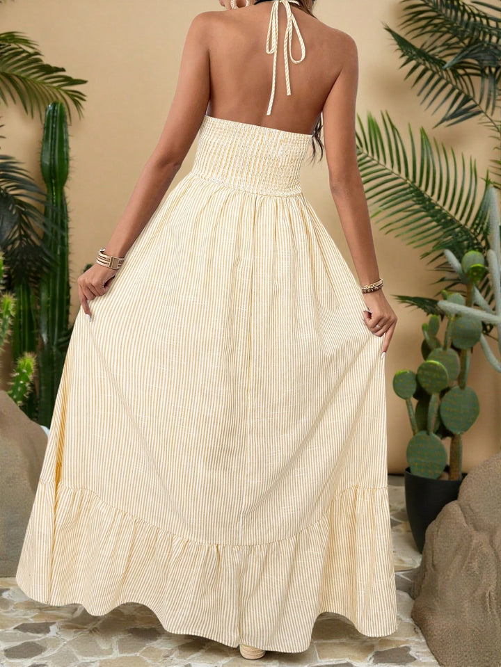 Rochie maxi SHEIN, galben