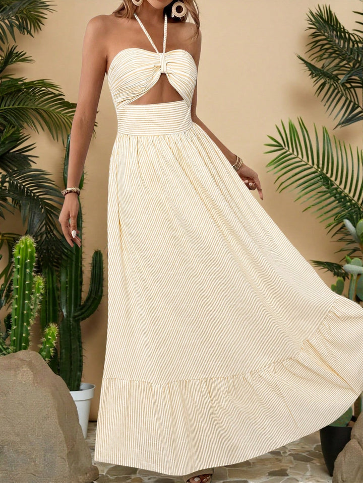 Rochie maxi SHEIN, galben