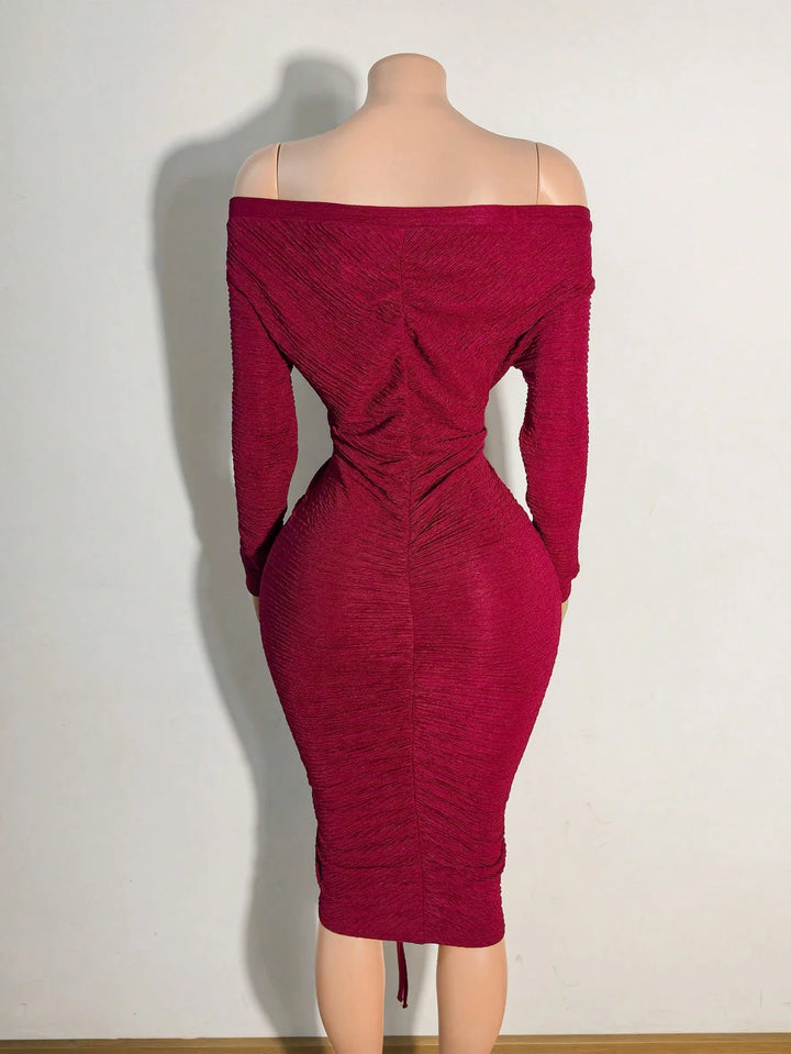 Rochie mini SHEIN, vișiniu