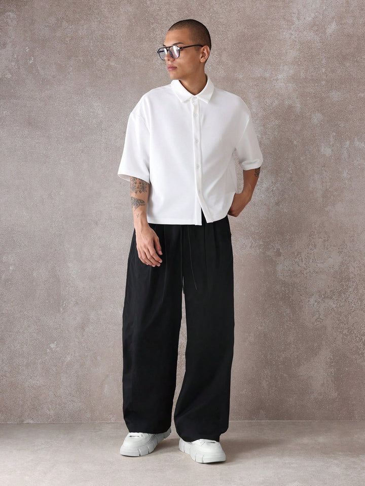 Pantalon SHEIN, negru