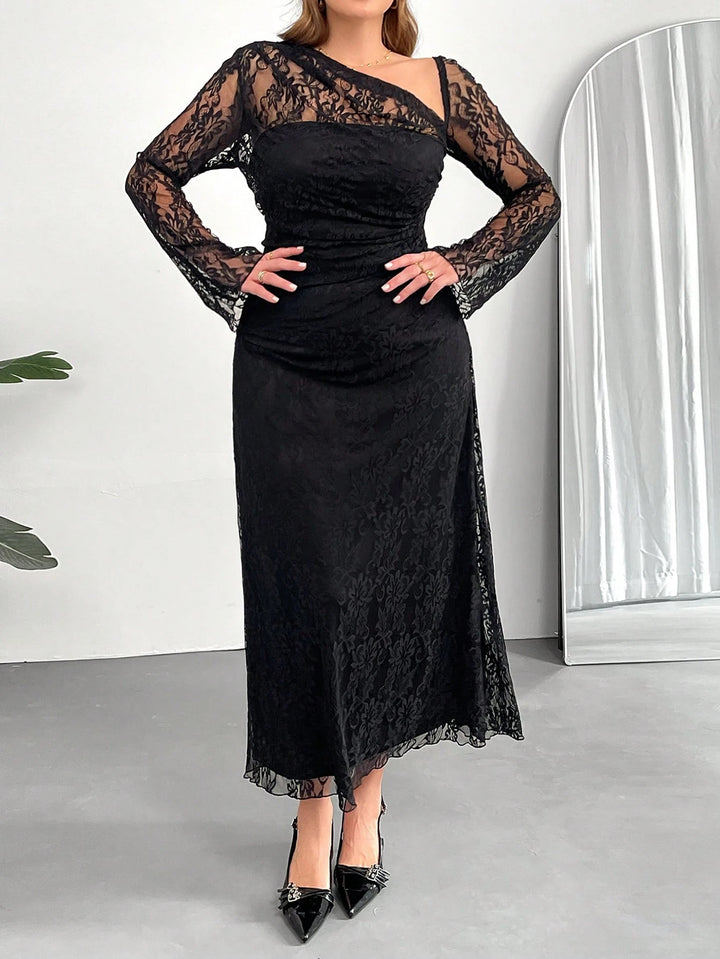 Rochie maxi SHEIN, negru