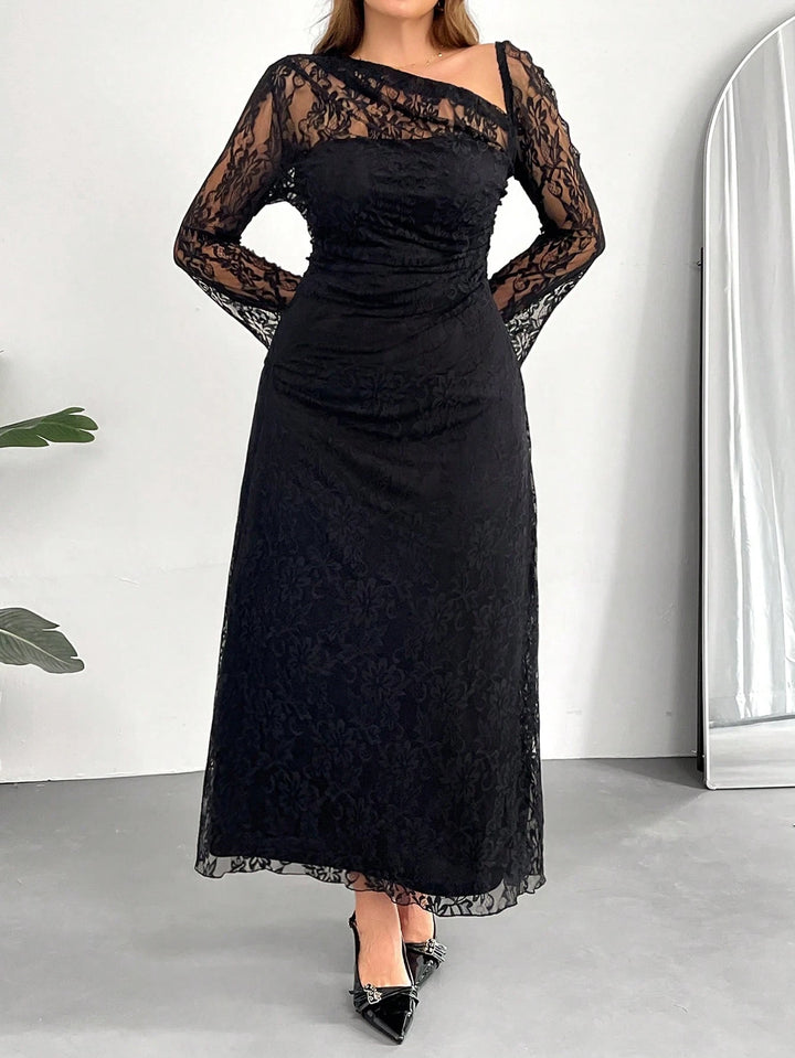 Rochie maxi SHEIN, negru