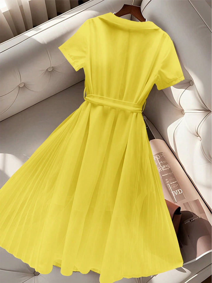 Rochie maxi SHEIN, galben