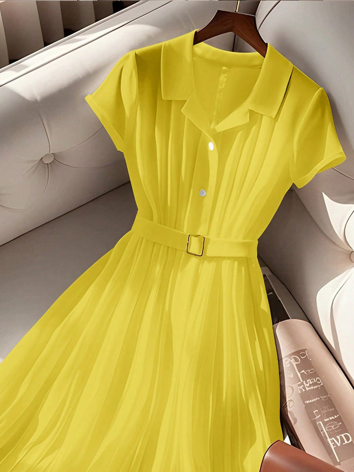 Rochie maxi SHEIN, galben