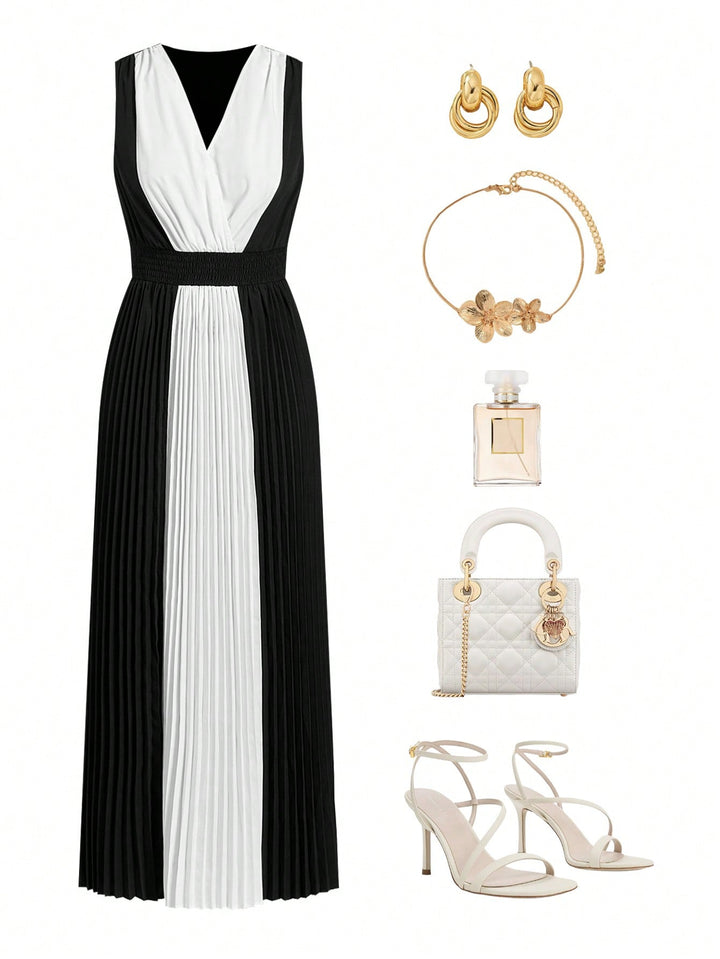 Rochie maxi SHEIN, mix culori