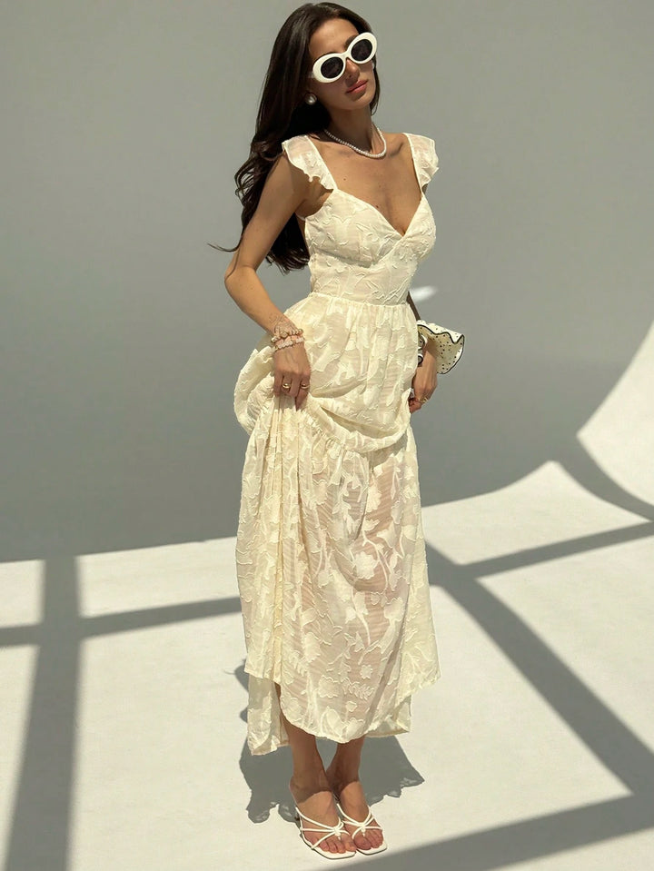 Rochie maxi SHEIN, galben