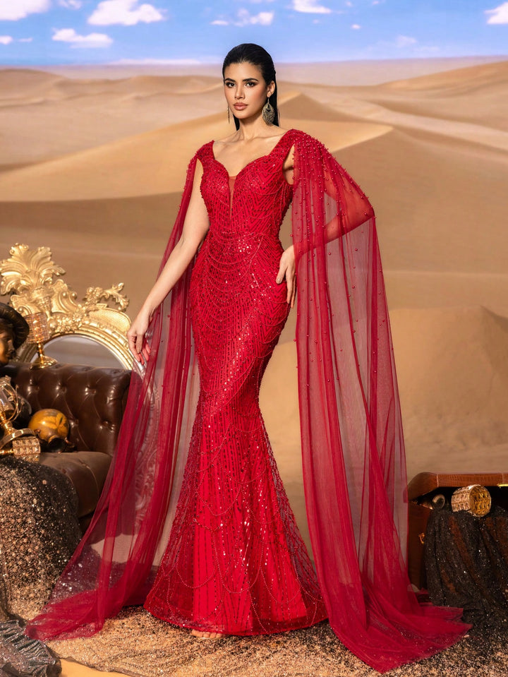Rochie de ocazie SHEIN, roșu