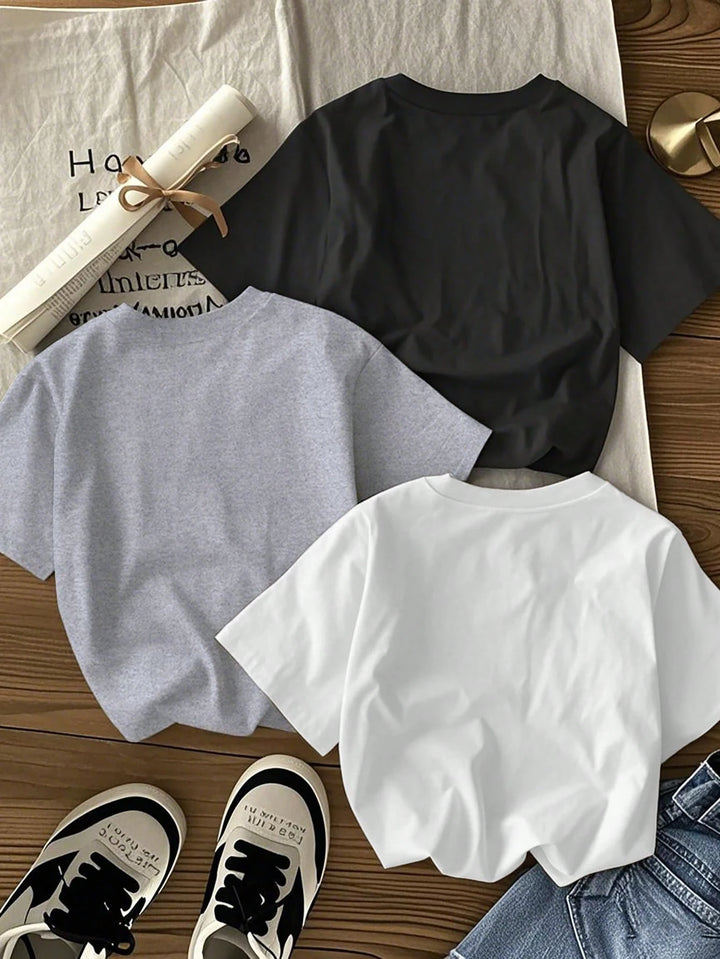 Set tricouri SHEIN, mix culori