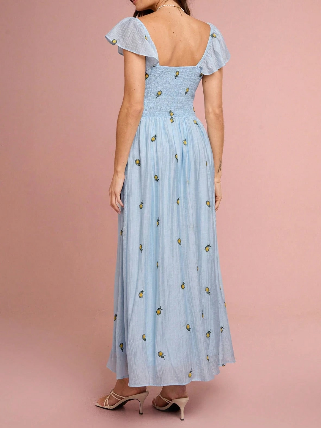 Rochie maxi SHEIN, albastru