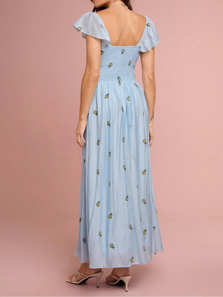 Rochie maxi SHEIN, albastru