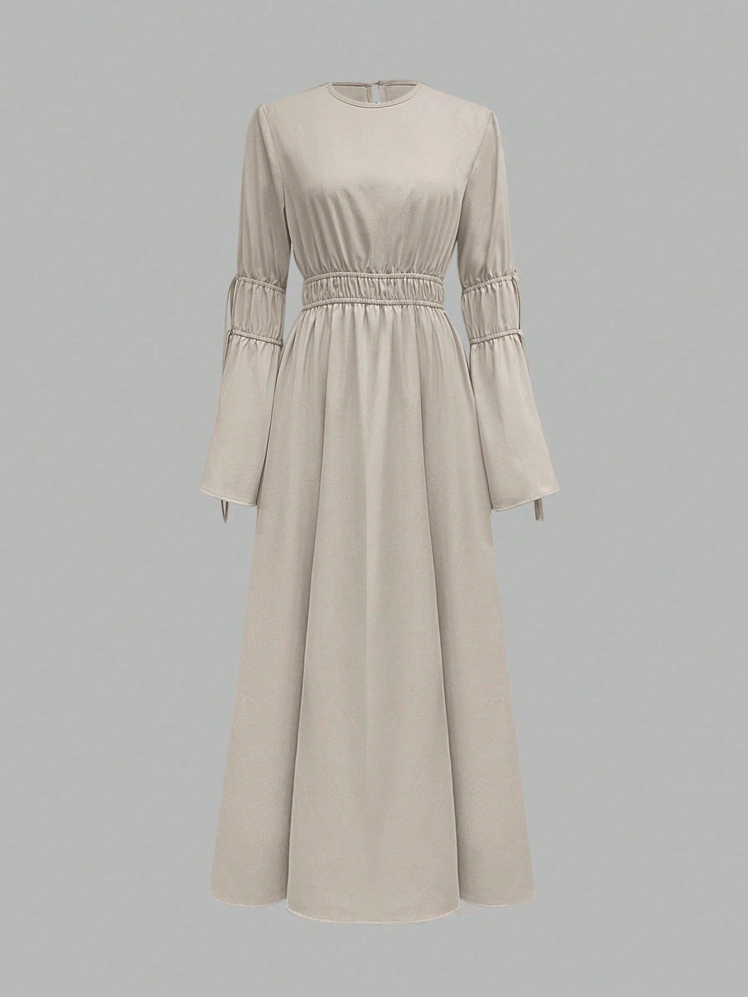 Set caftan și jalabiya SHEIN, kaki