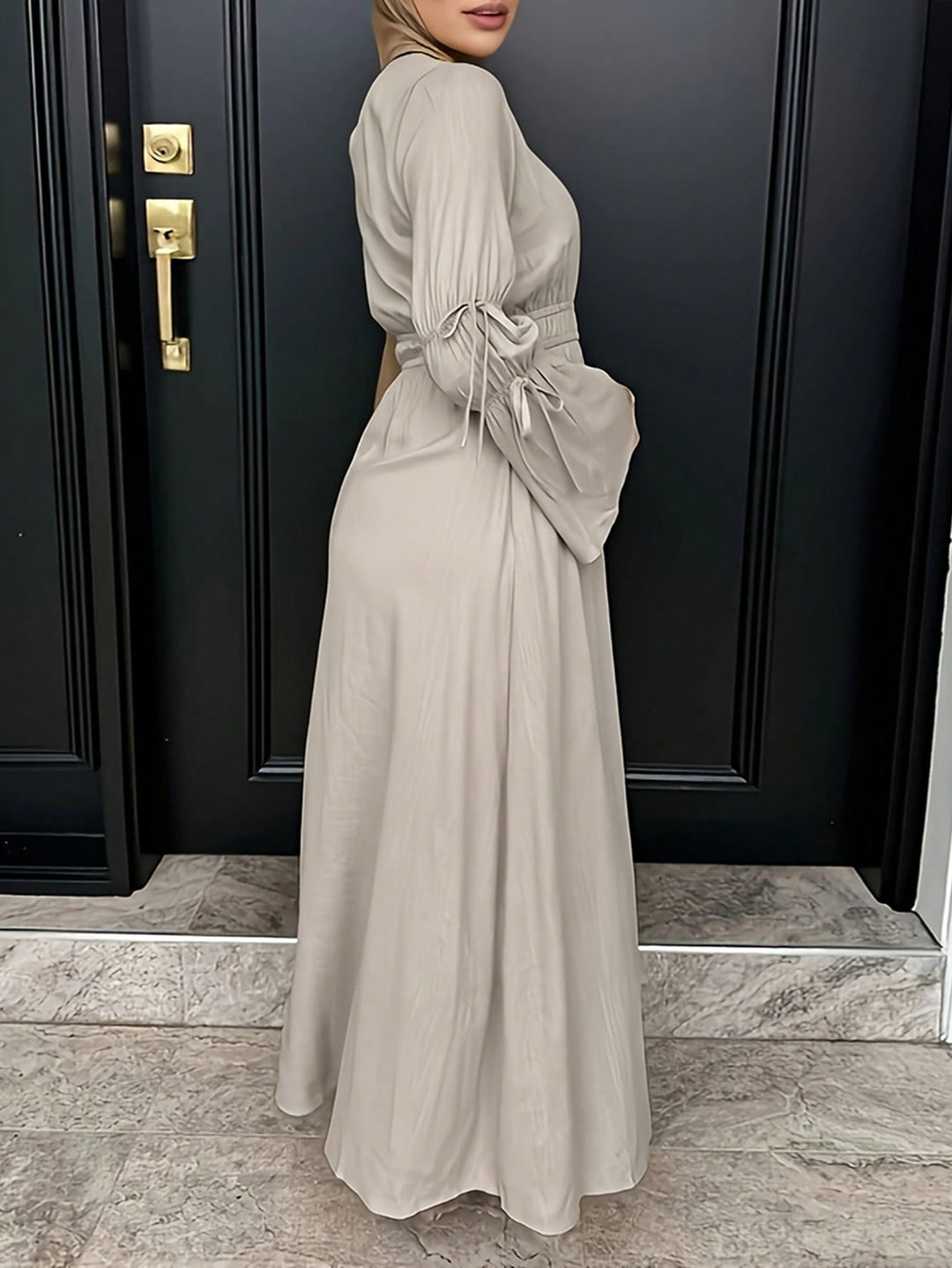 Set caftan și jalabiya SHEIN, kaki