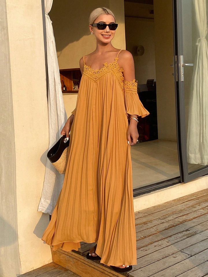 Rochie midi SHEIN, galben