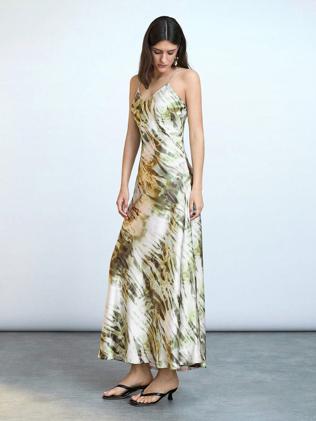 Rochie maxi SHEIN, mix culori