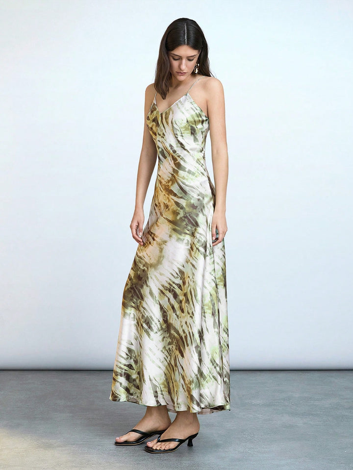 Rochie maxi SHEIN, mix culori