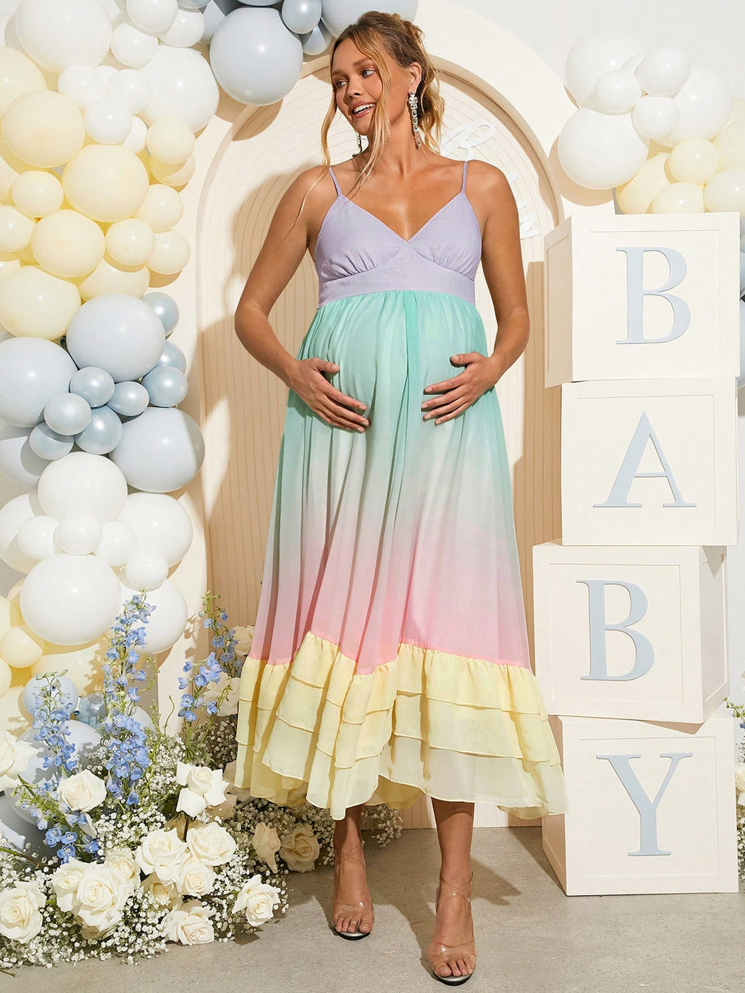 Rochie SHEIN, mix culori