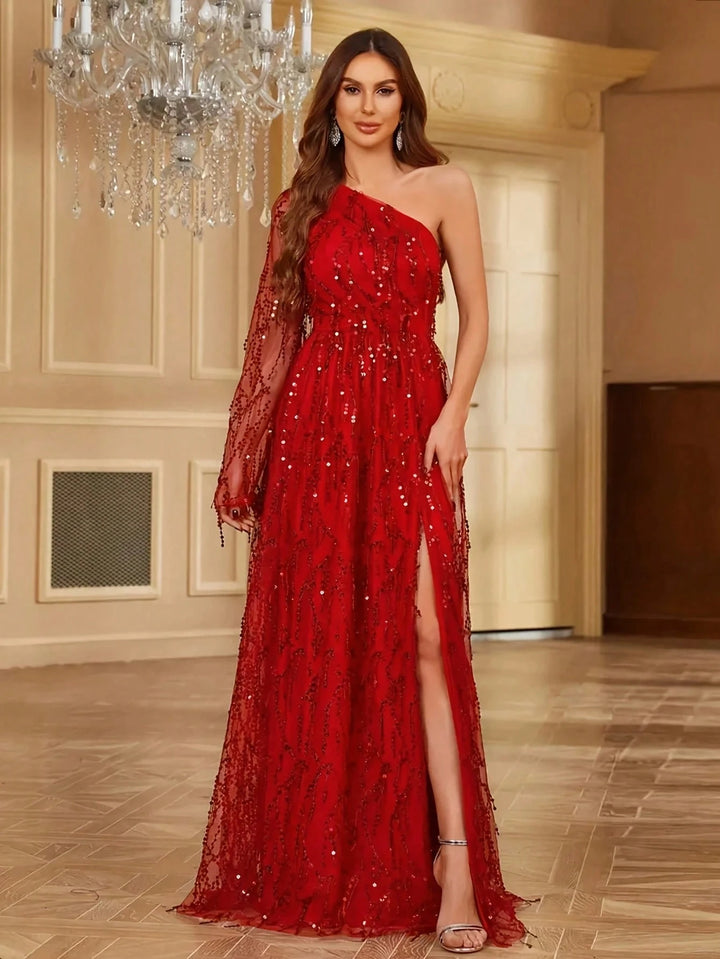 Rochie de ocazie SHEIN, roșu