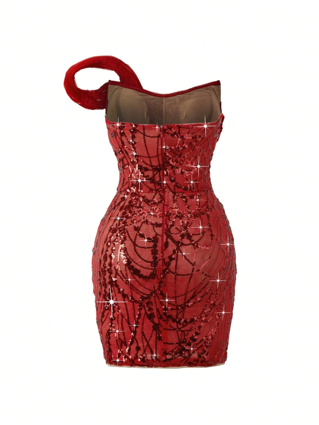 Rochie mini SHEIN, roșu