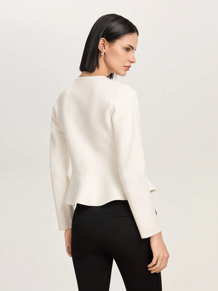 Cardigan SHEIN, alb