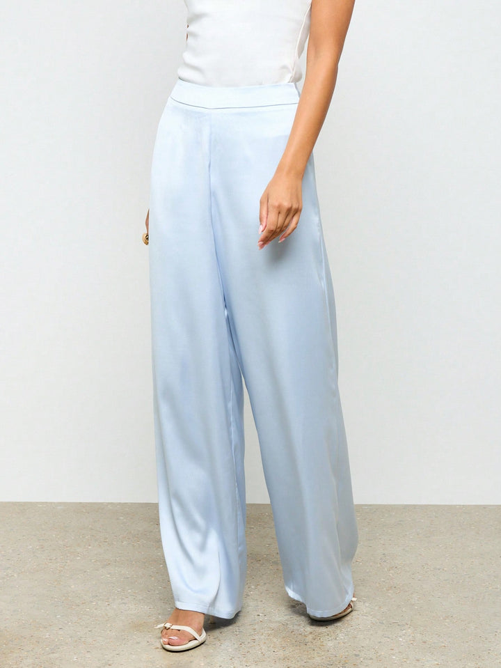 Pantaloni SHEIN, albastru