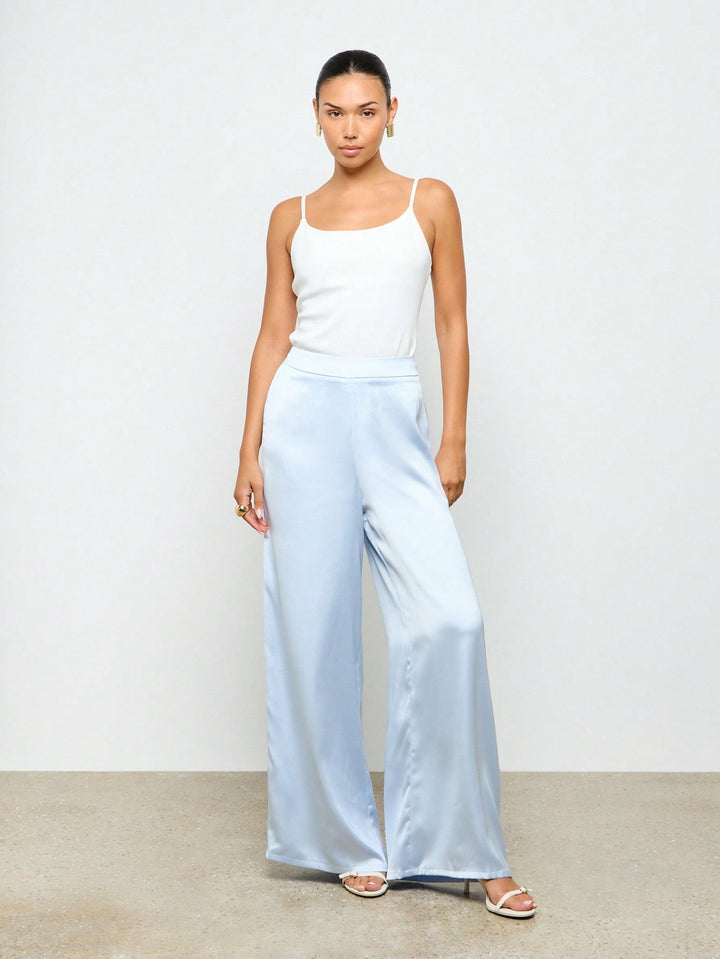 Pantaloni SHEIN, albastru