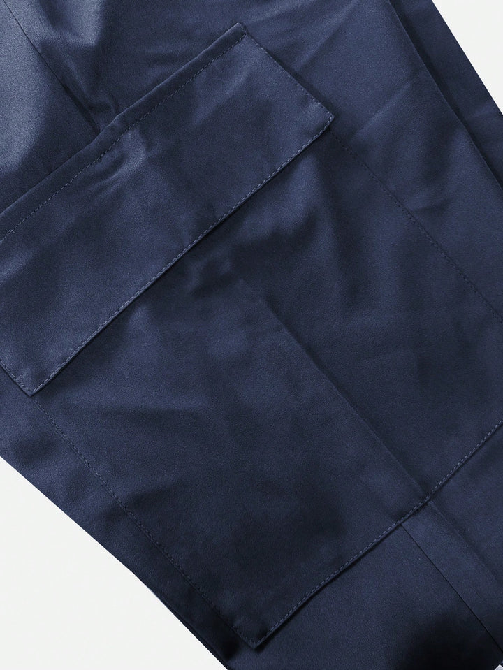 Pantaloni SHEIN, albastru