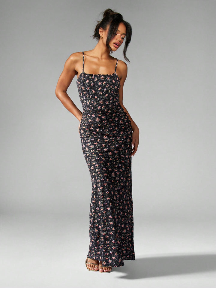 Rochie maxi SHEIN, mix culori
