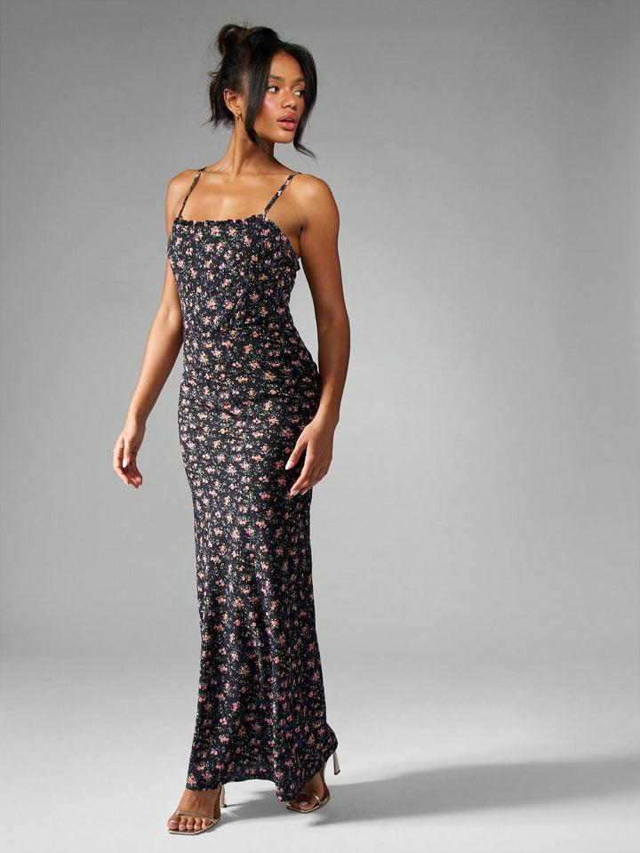 Rochie maxi SHEIN, mix culori