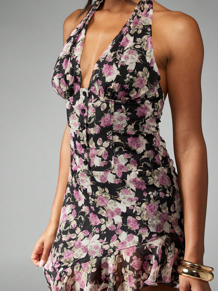 Rochie mini Shein, mix culori