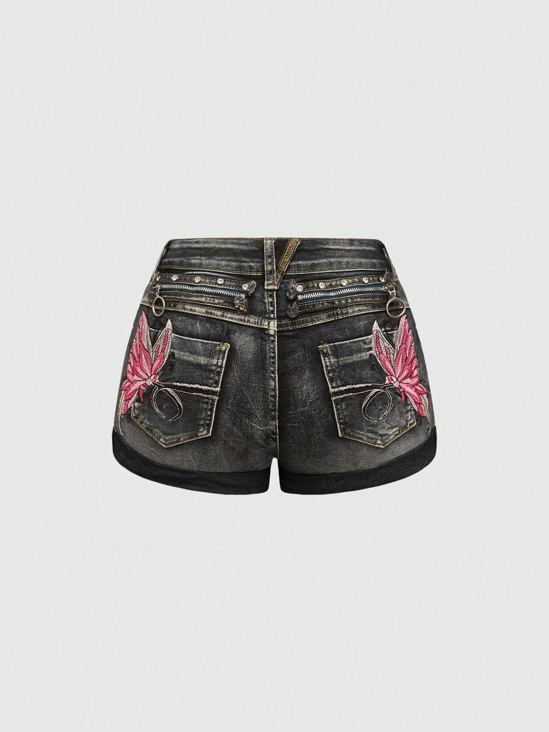 Pantaloni scurți Shein, negru