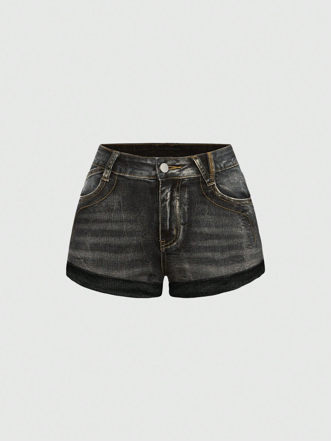 Pantaloni scurți Shein, negru