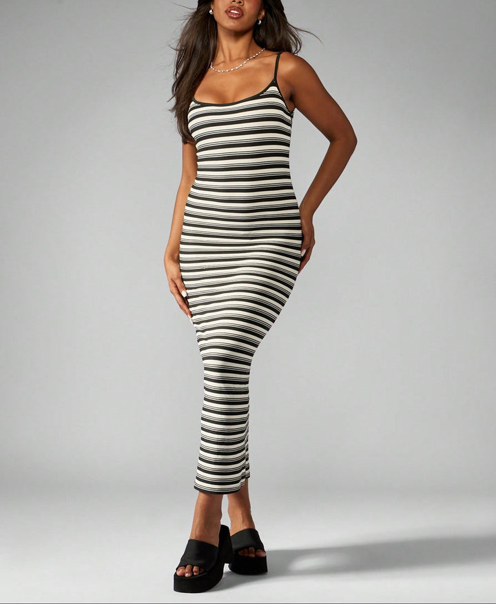 Rochie maxi Shein, mix culori