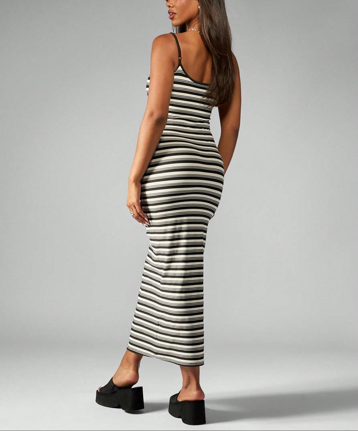 Rochie maxi Shein, mix culori