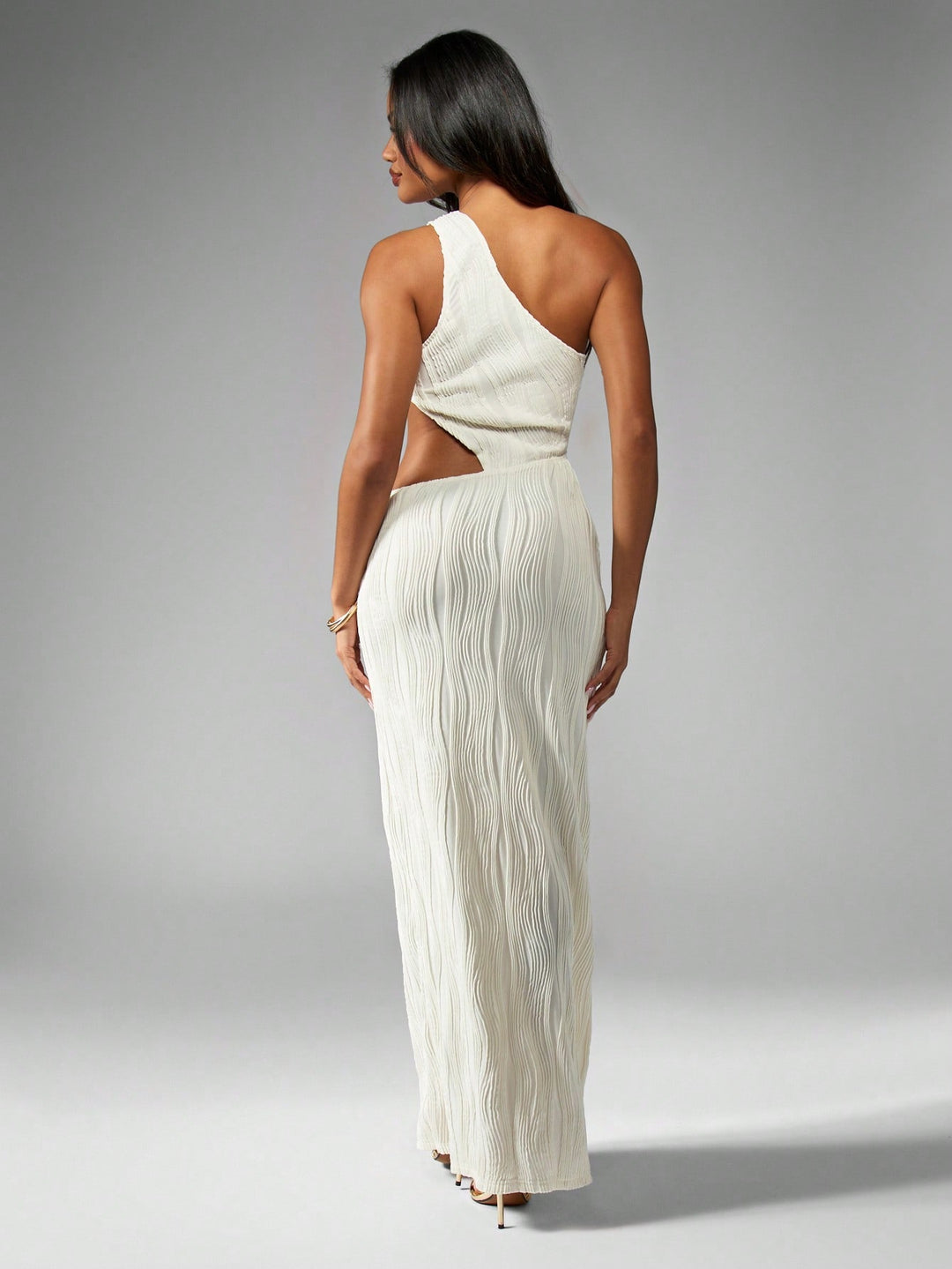 Rochie maxi SHEIN, bej