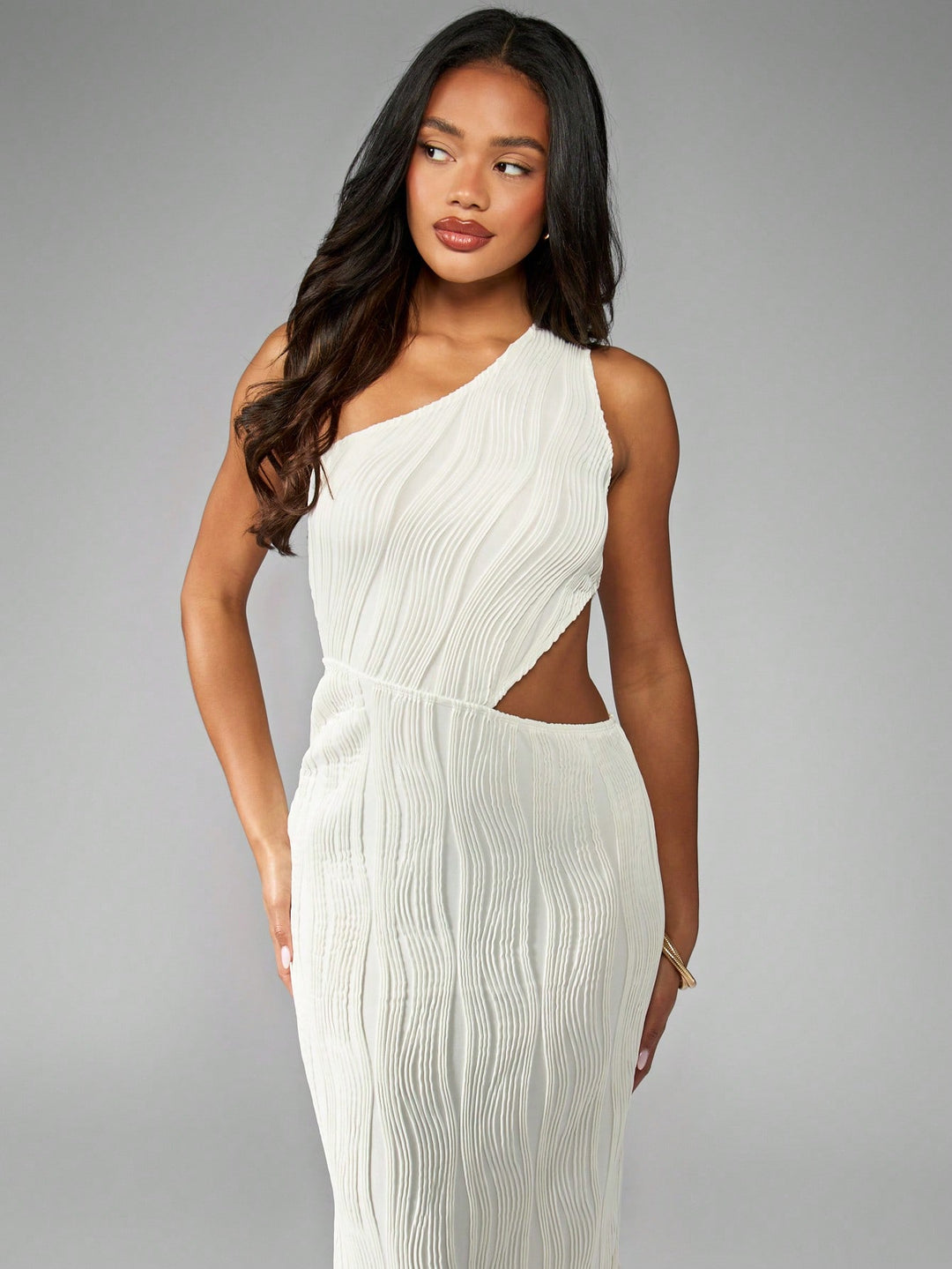 Rochie maxi SHEIN, bej
