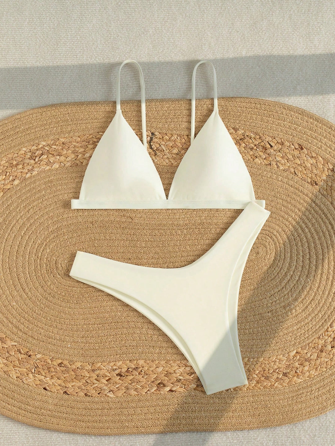 Set bikini SHEIN, bej