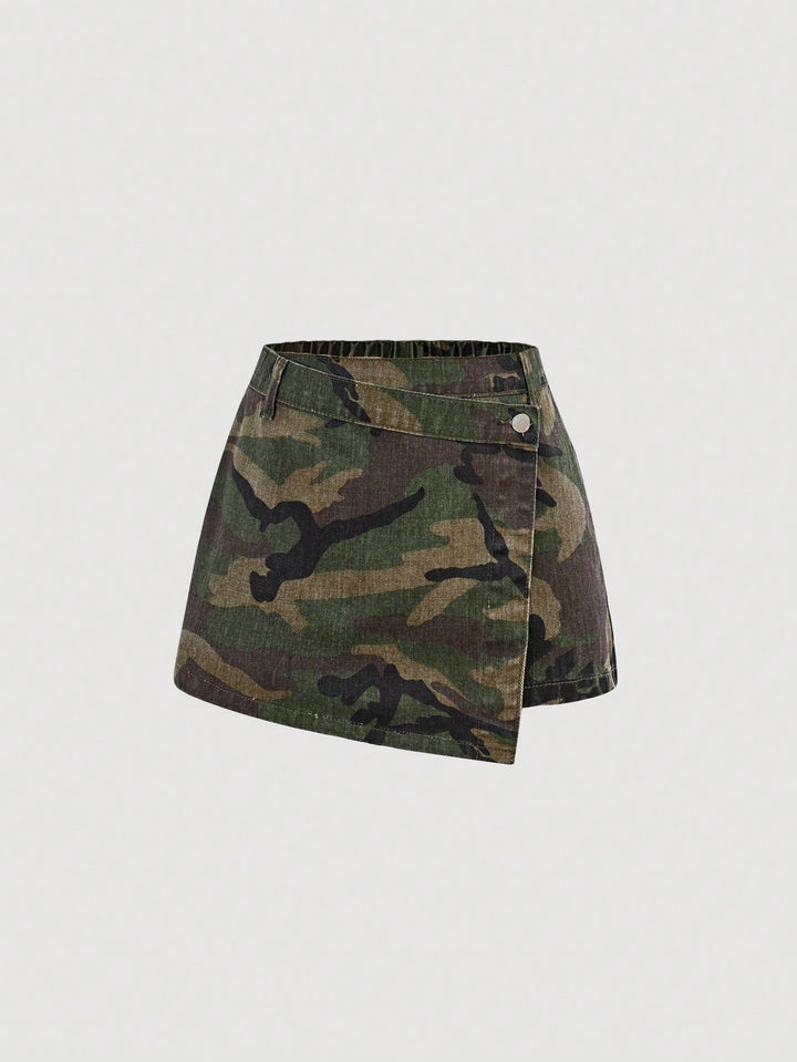 Fustă pantalon SHEIN, mix culori